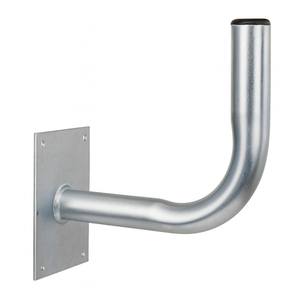 Wandhalterung aus verzinktem Stahl – L-Halter für Antennen & Kameras (10–50 cm) - Halo&Son Austria